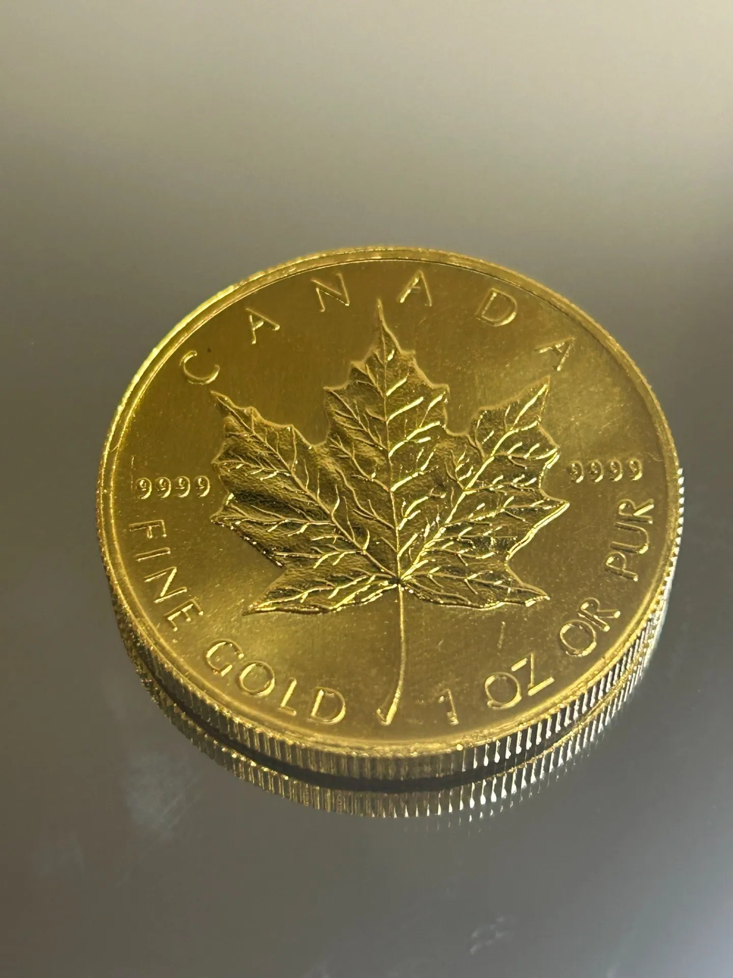 メイプルリーフ金貨 1オンス